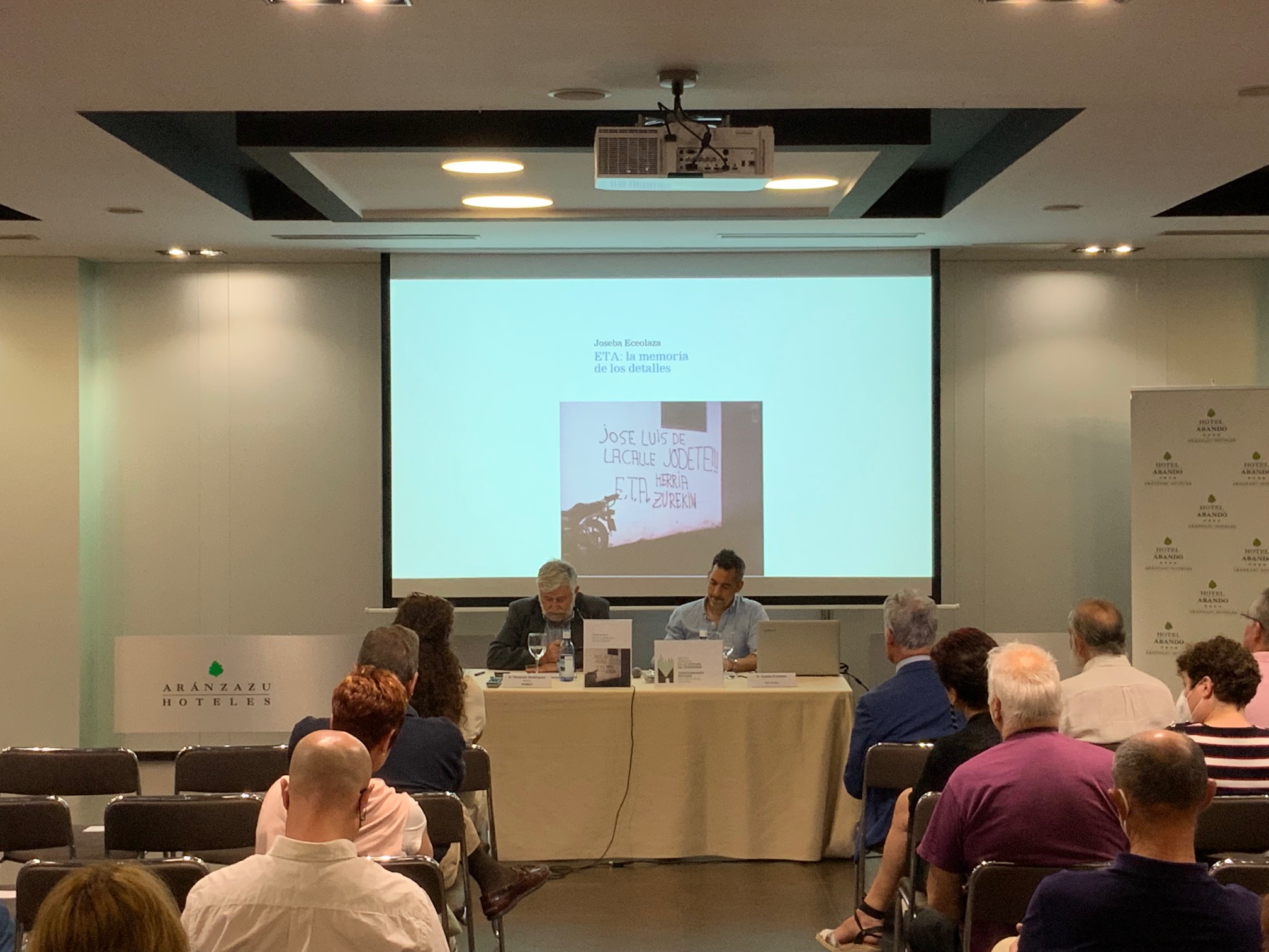 Presentación En Bilbao Del Libro “ETA: La Memoria De Los Detalles” De Joseba Eceolaza