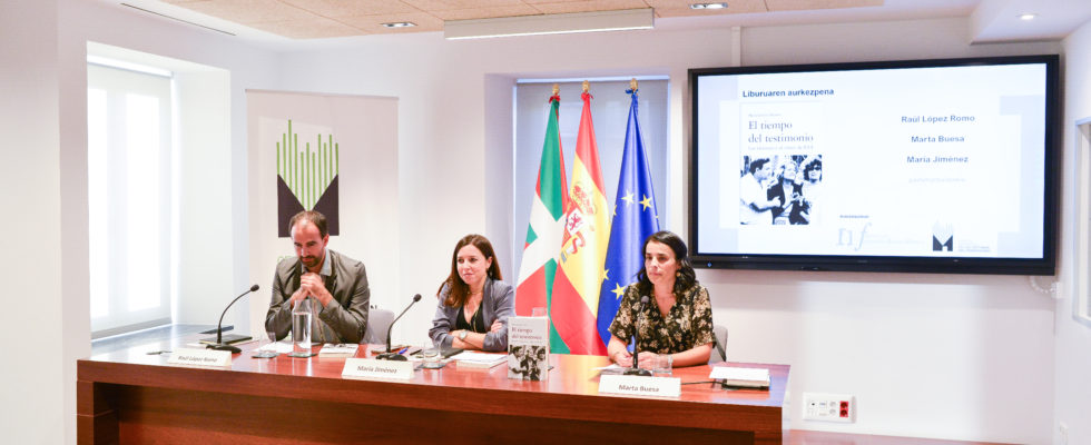 Vídeo De La Presentación En El Memorial De “El Tiempo Del Testimonio” De María Jiménez.