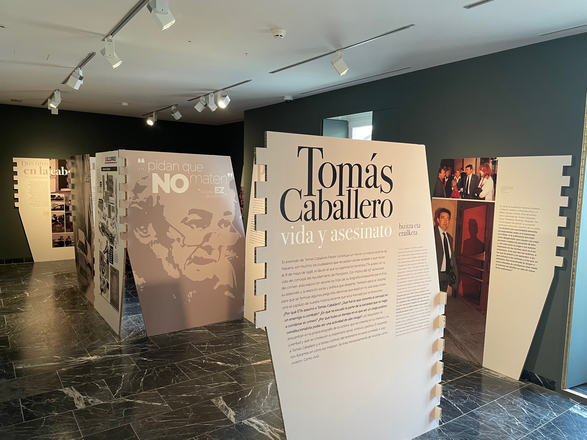 La Exposición “Tomás Caballero. Vida Y Asesinato” Hasta El 7 De Enero En El Memorial