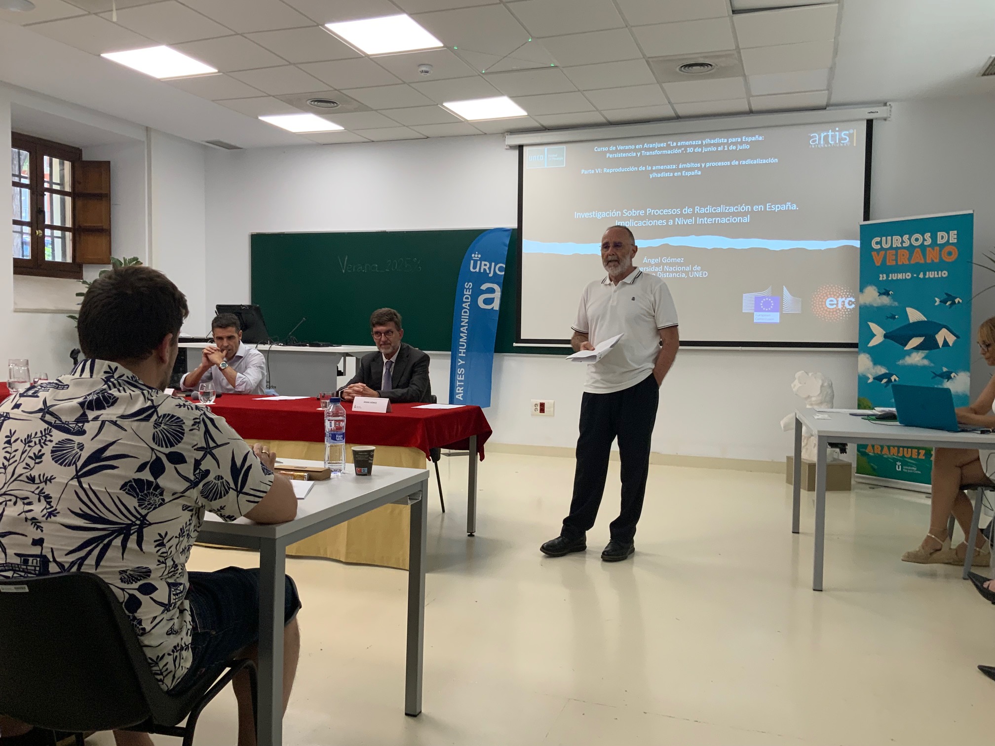 “La Amenaza Yihadista Para España: Persistencia Y Transformación” Curso De Verano Con La Universidad Rey Juan Carlos, 30 De Junio Y 1 De Julio
