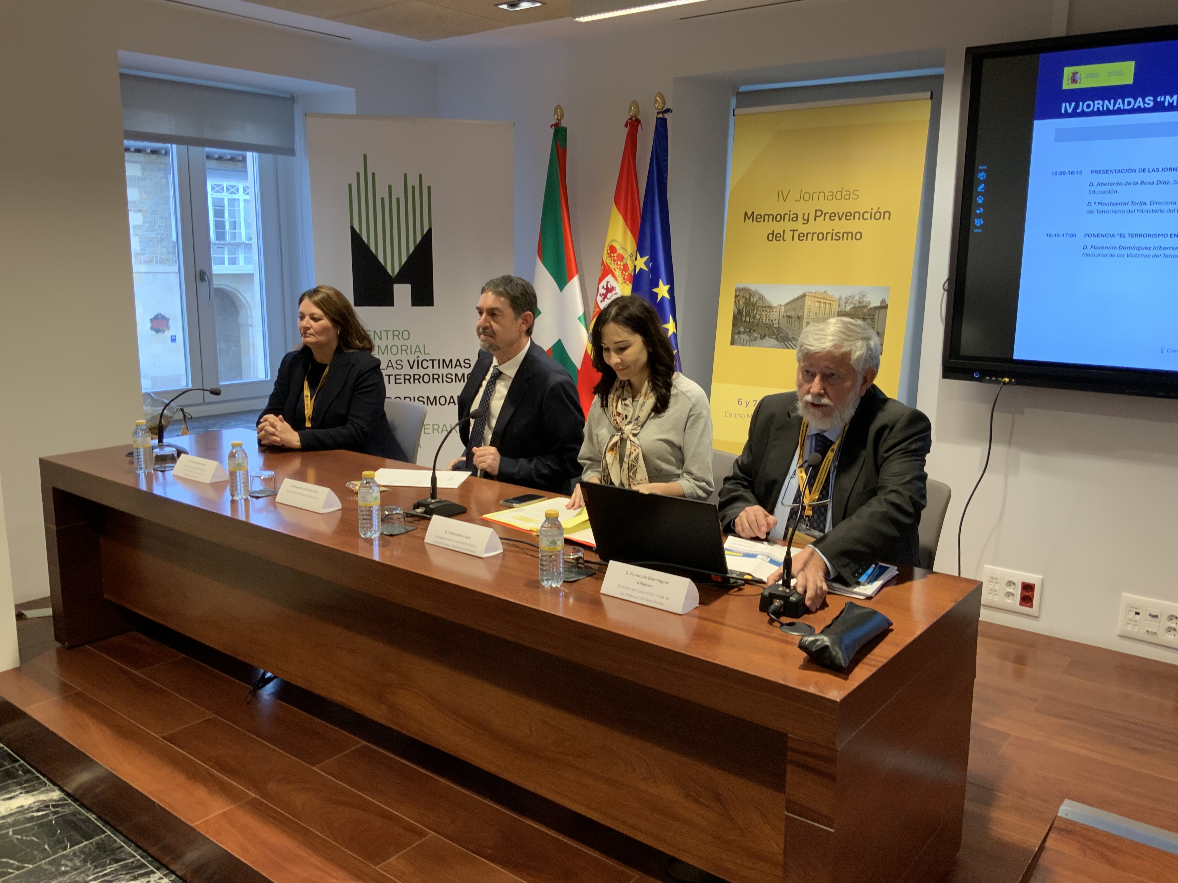 El Memorial Organiza Las IV Jornadas “Memoria Y Prevención Del Terrorismo”