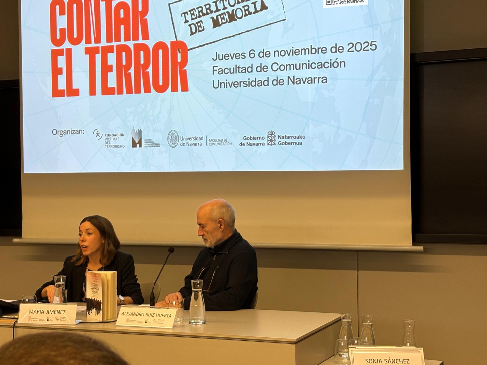 IV Jornada Contar El Terror. “Territorios De Memoria”. En La Universidad De Navarra Con La Fundación Víctimas Del Terrorismo