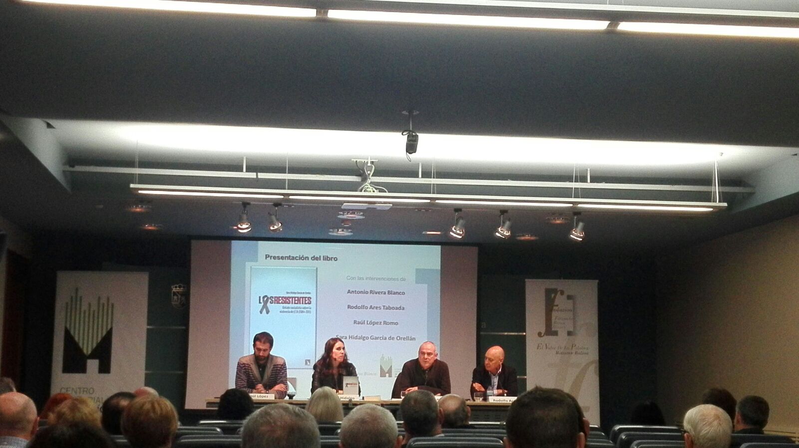 Presentación En Vitoria Del Libro De Sara Hidalgo “Los Resistentes”