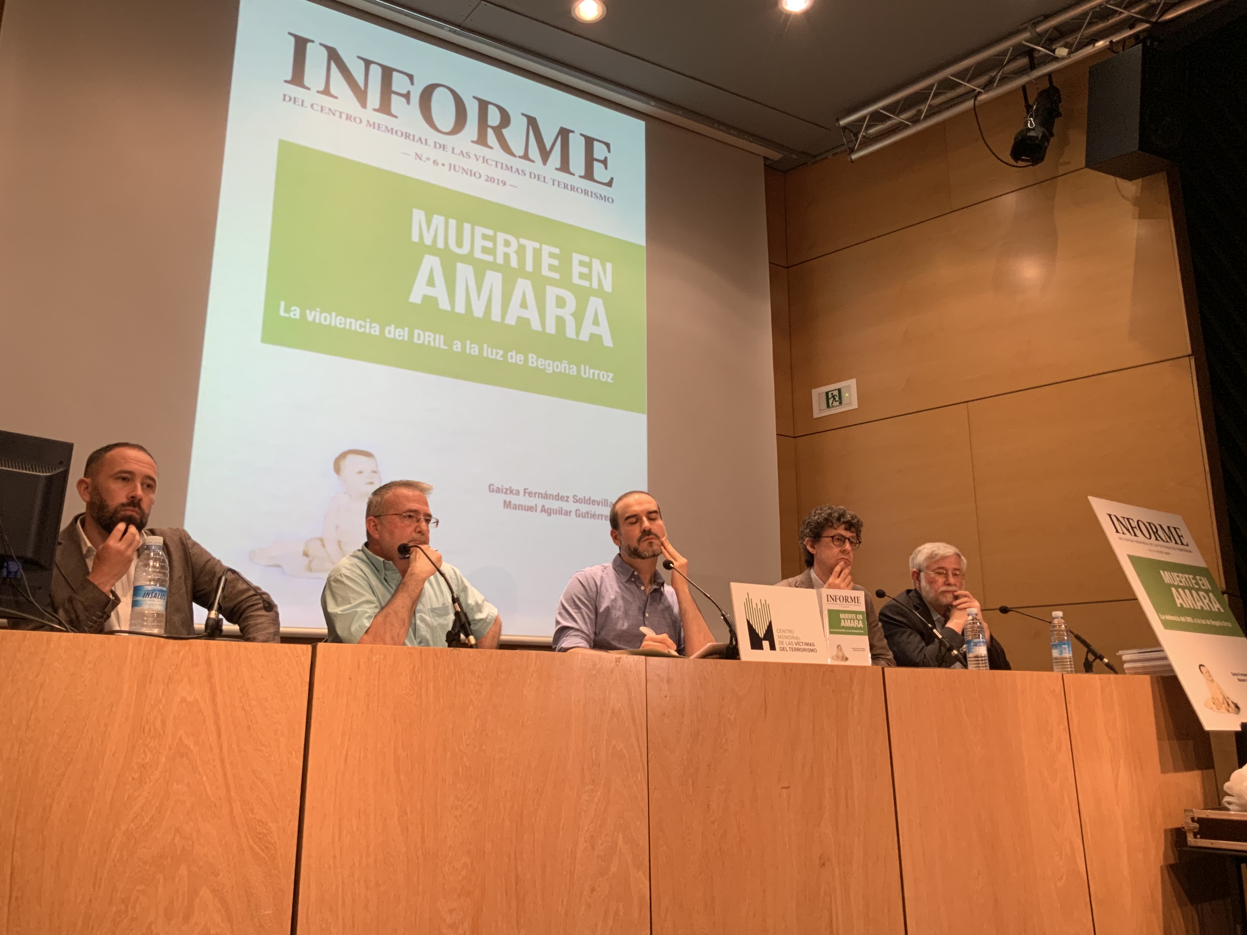 Presentación Del Informe Número 6 “Muerte En Amara. La Violencia Del DRIL A La Luz De Begoña Urroz”