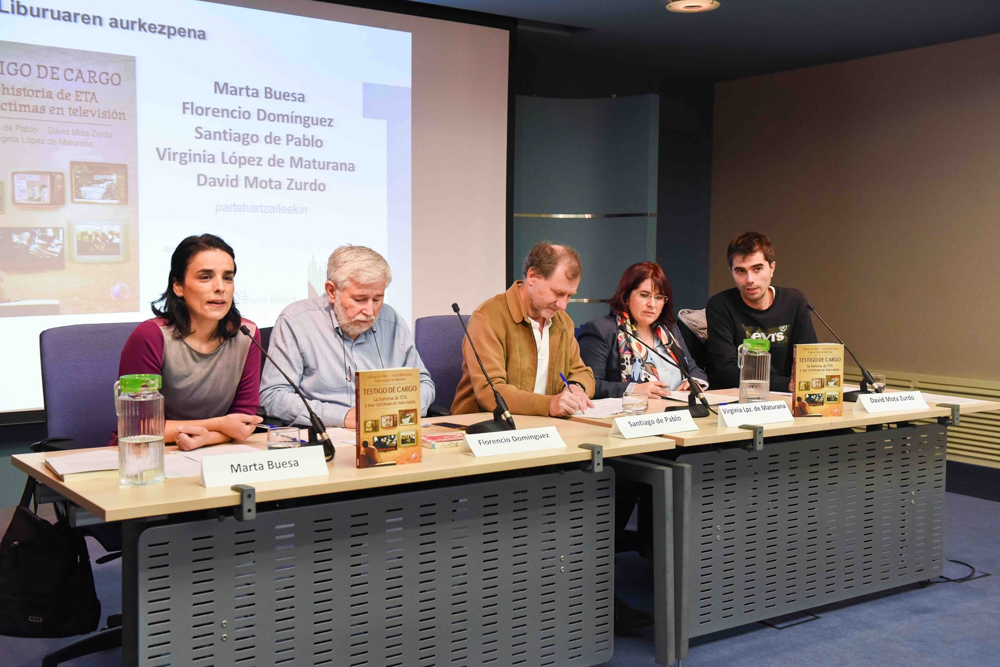 Vídeo De Presentación En Vitoria De “Testigo De Cargo” Con La Fundación Fernando Buesa