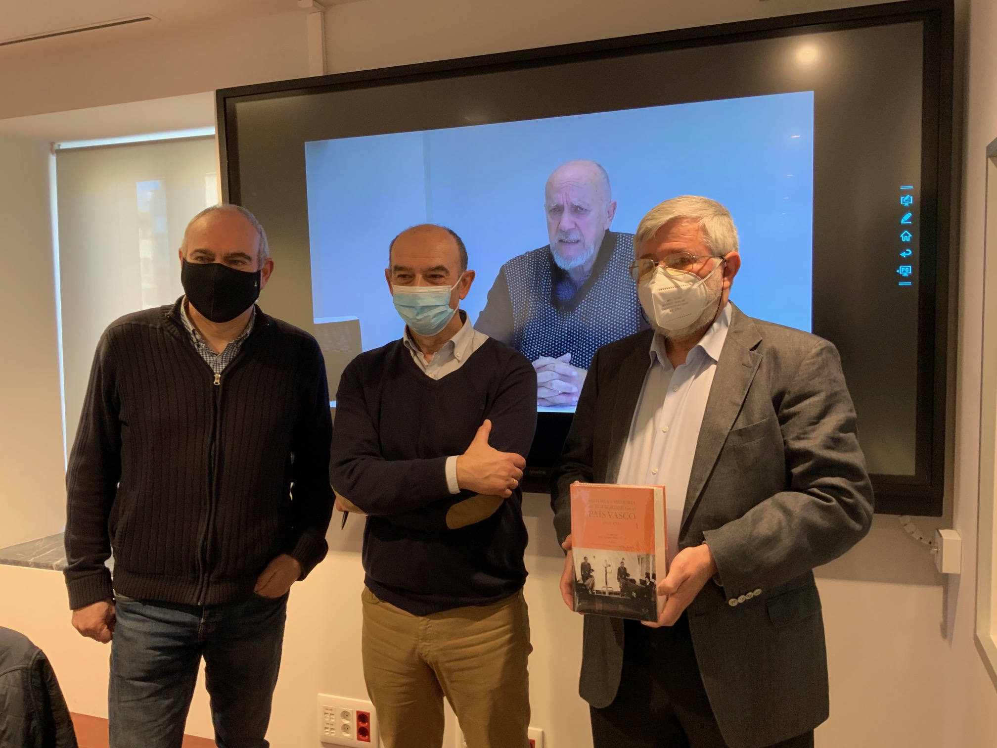 Presentación A Prensa Y Público Del Primer Tomo De “Historia Y Memoria Del Terrorismo En El País Vasco”