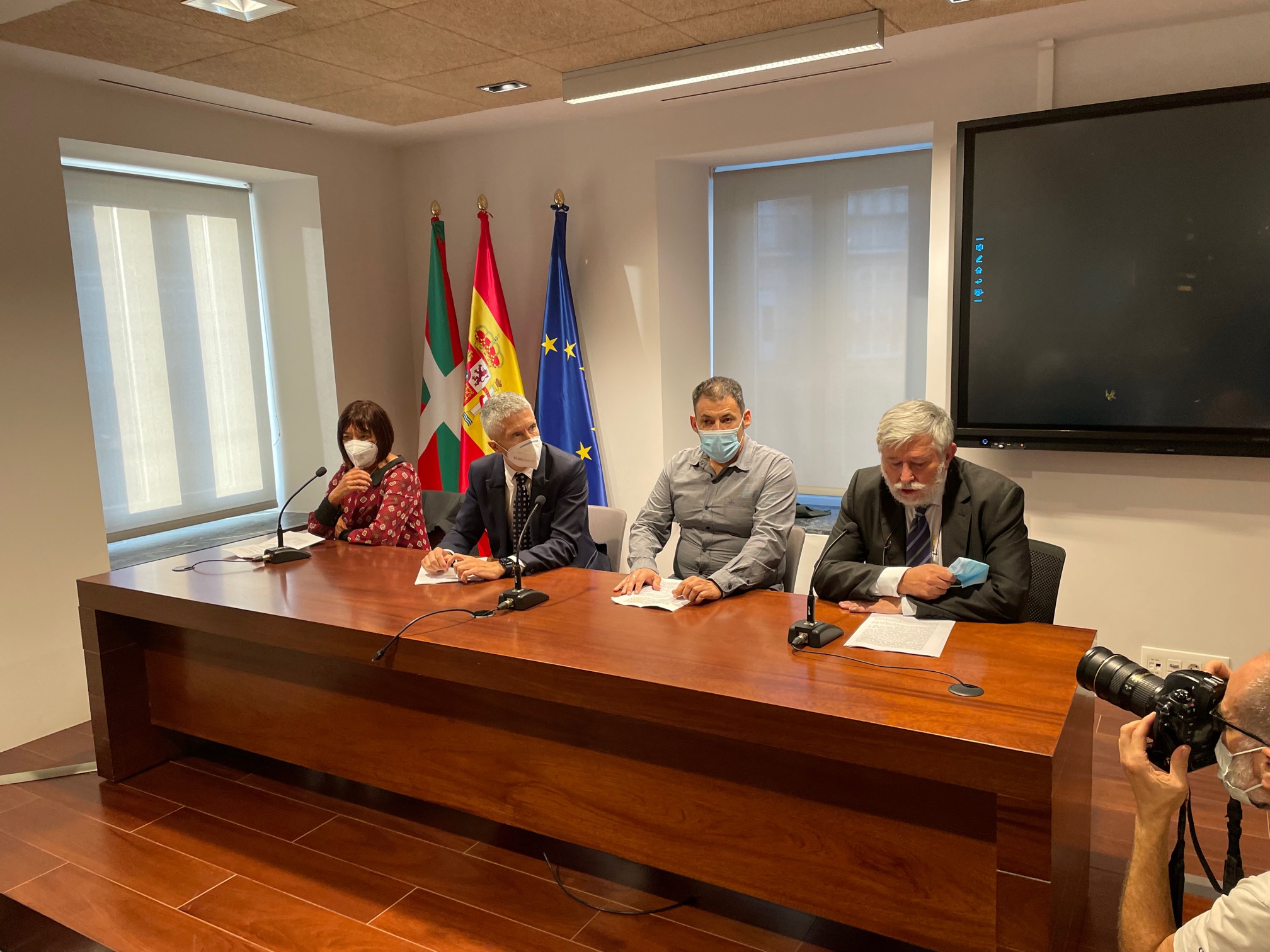 Acto Institucional Del Memorial Y El Ministerio Del Interior Dedicado A Las Víctimas. 20 Octubre 2021.