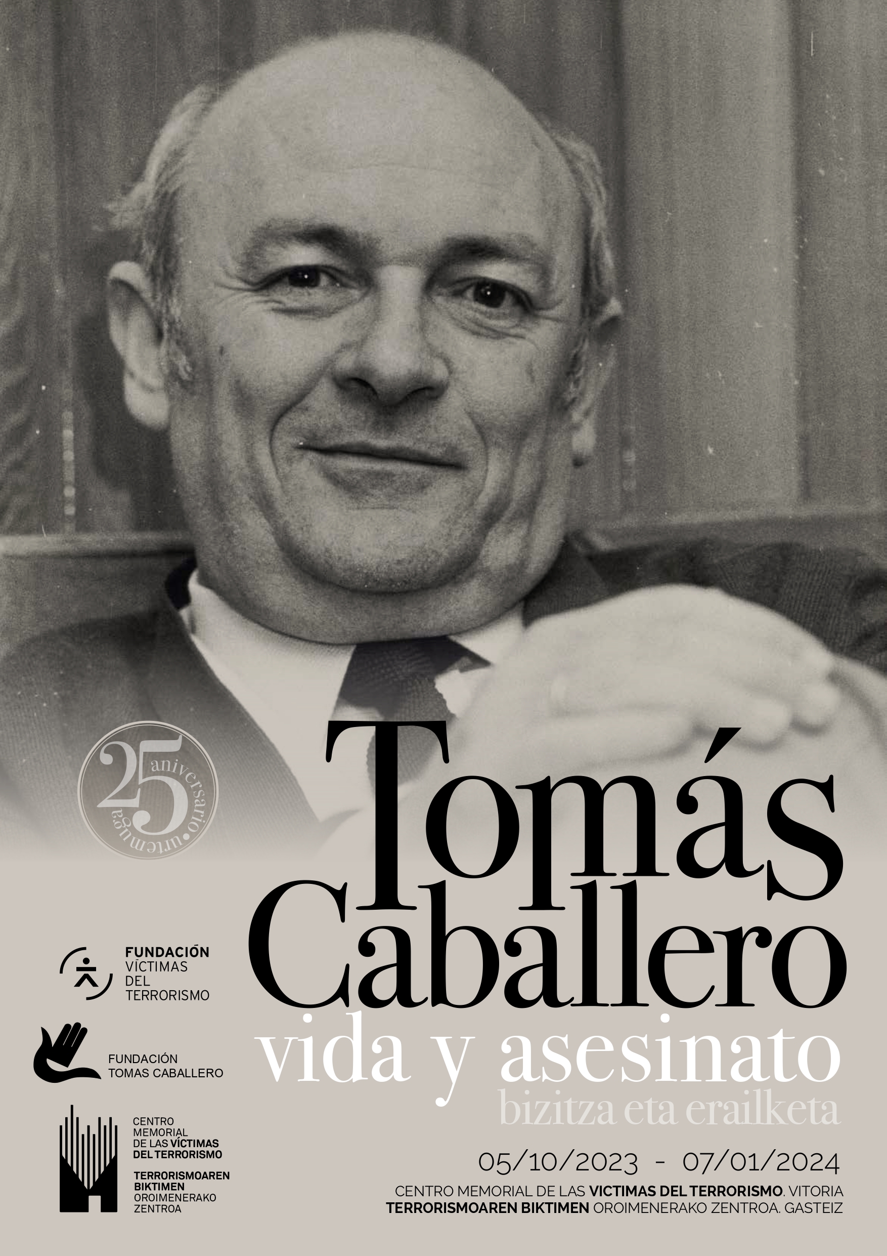 Vídeo De La Inauguración De La Exposición “Tomás Caballero. Vida Y Asesinato” Con La FVT Y La Fundación Tomás Caballero