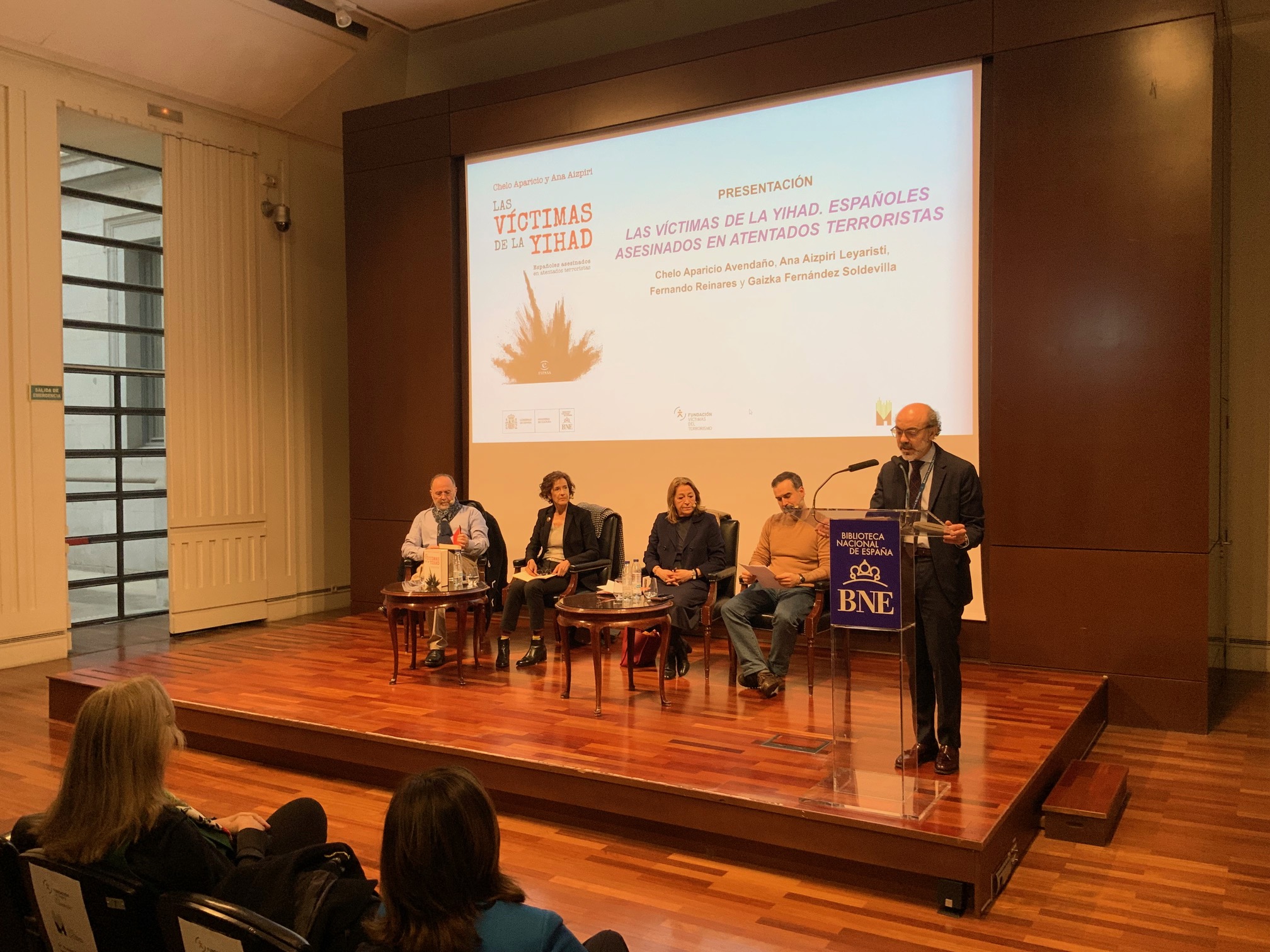 Presentación En Madrid Con La FVT De “Las Víctimas De La Yihad” De Chelo Aparicio Y Ana Aizpiri