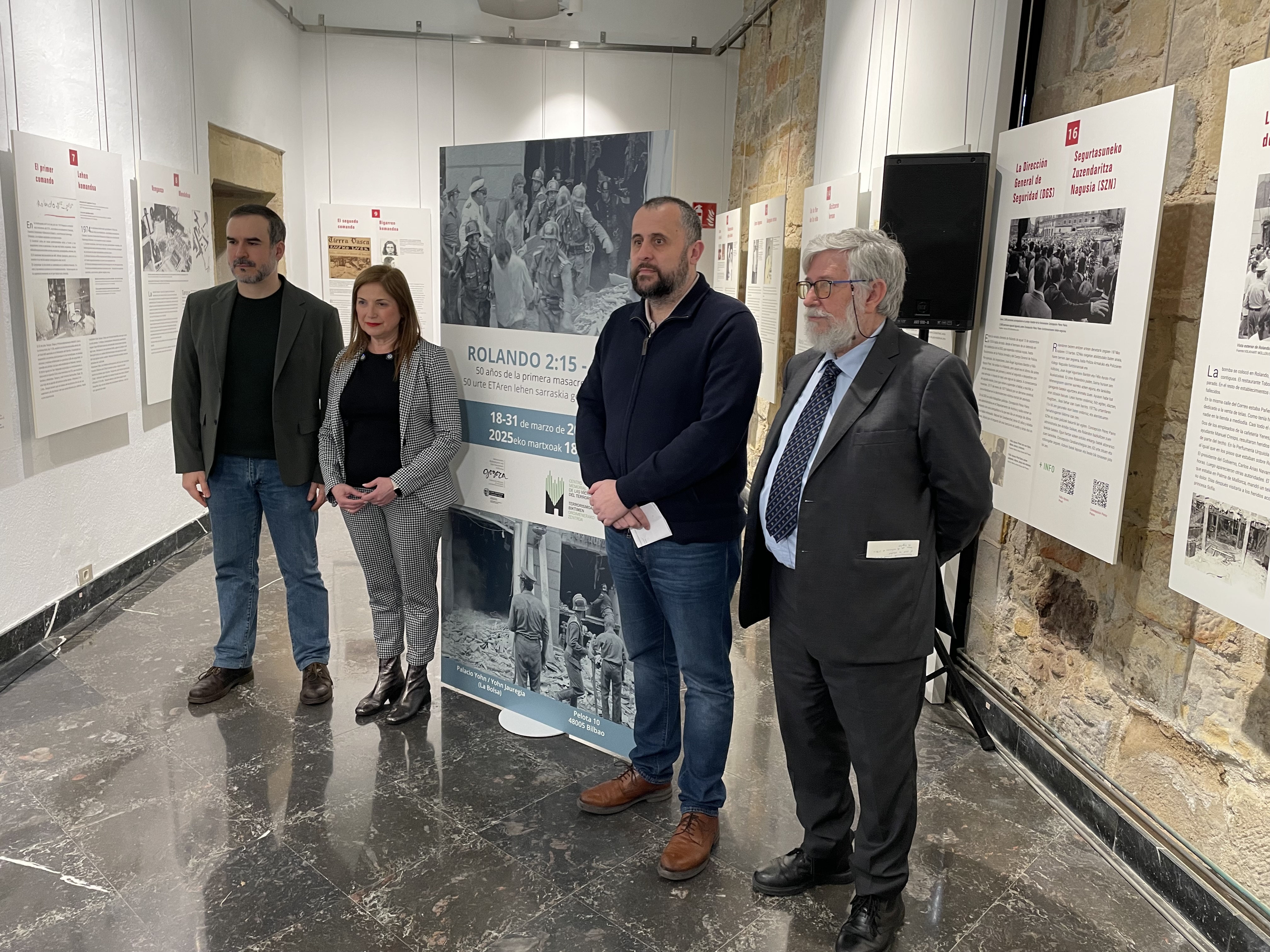 Gogora Y El Memorial Llevan A Bilbao La Exposición ‘Rolando 2:15 2:45. 50 Años De La Primera Masacre De ETA’
