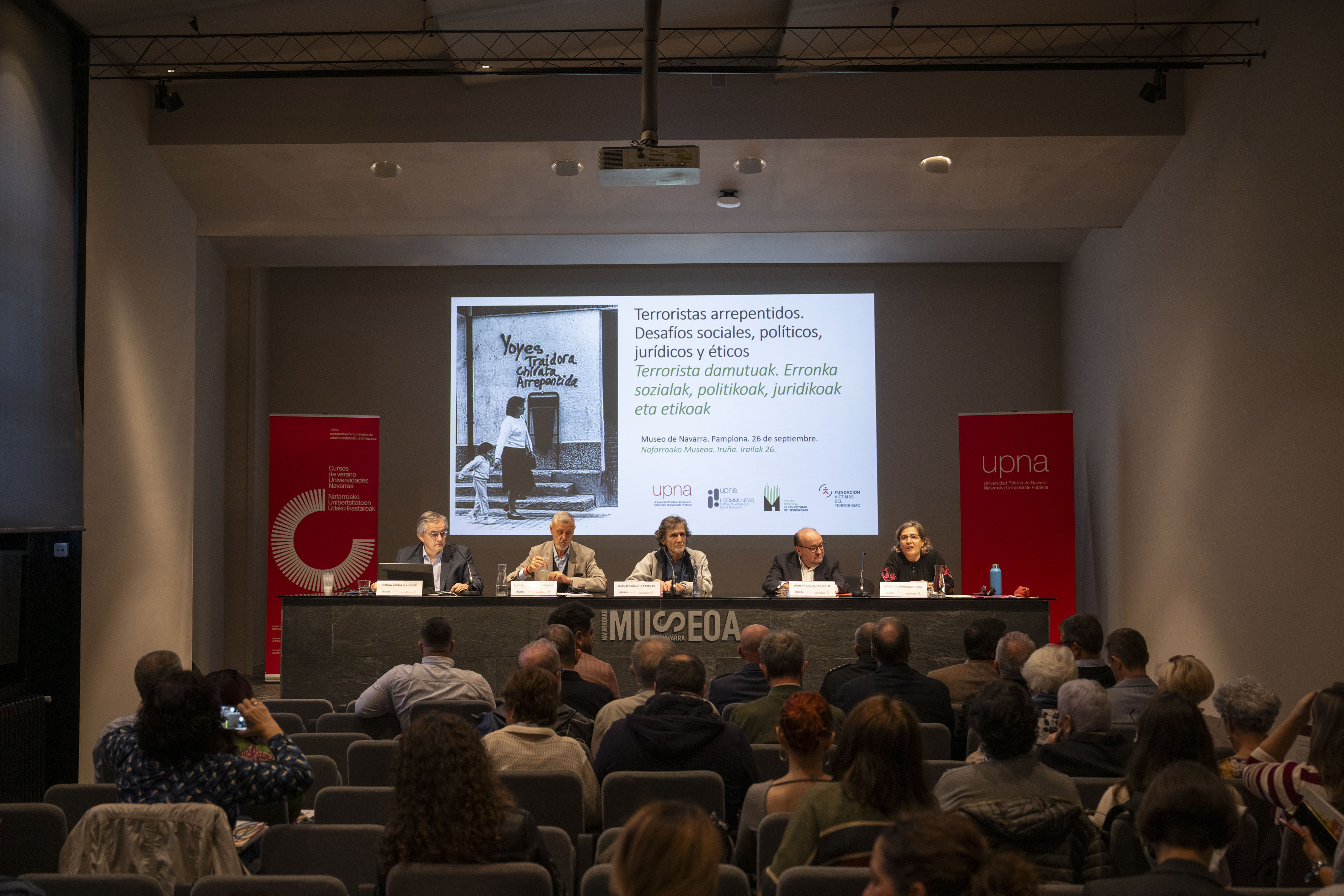 Curso De Verano Con La UPNA Y La FVT “Terroristas Arrepentidos. Desafíos Sociales, Políticos, Jurídicos Y éticos”.