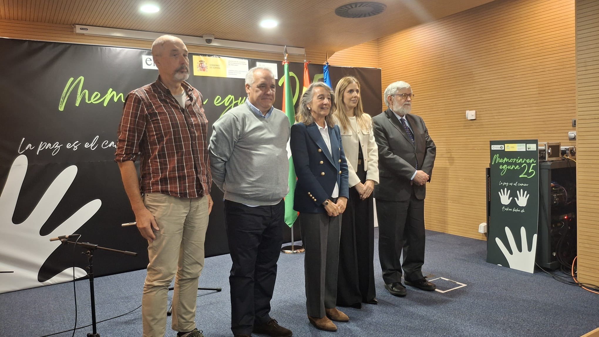 El Memorial Celebra El Día De La Memoria 2025 En Ermua Homenajeando A Los Primeros Grupos Pacifistas