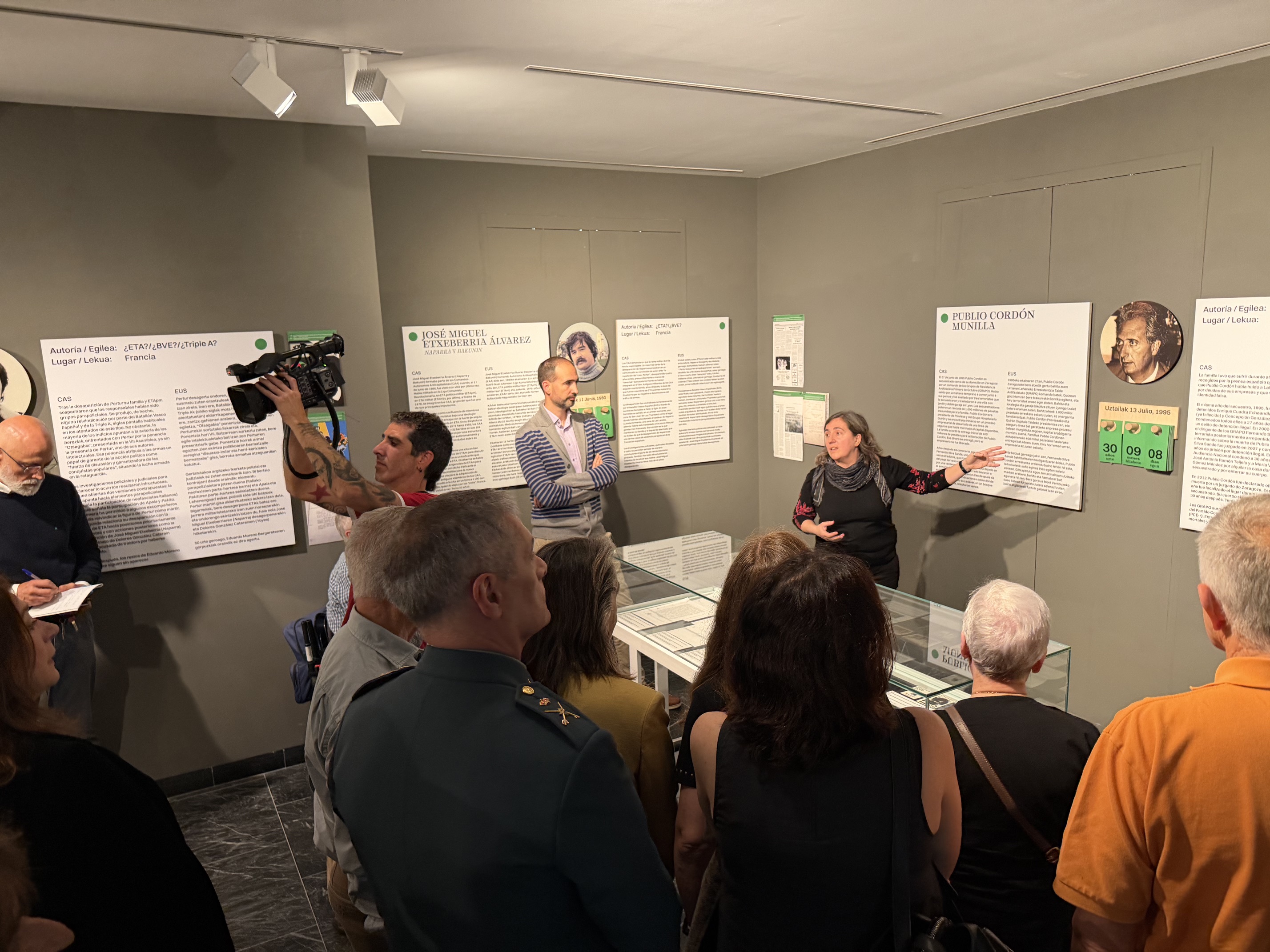 El Memorial Mantendrá Hasta El 12 De Julio La Exposición “Ausencias Presentes. Desaparecidos Por Terrorismo En España”