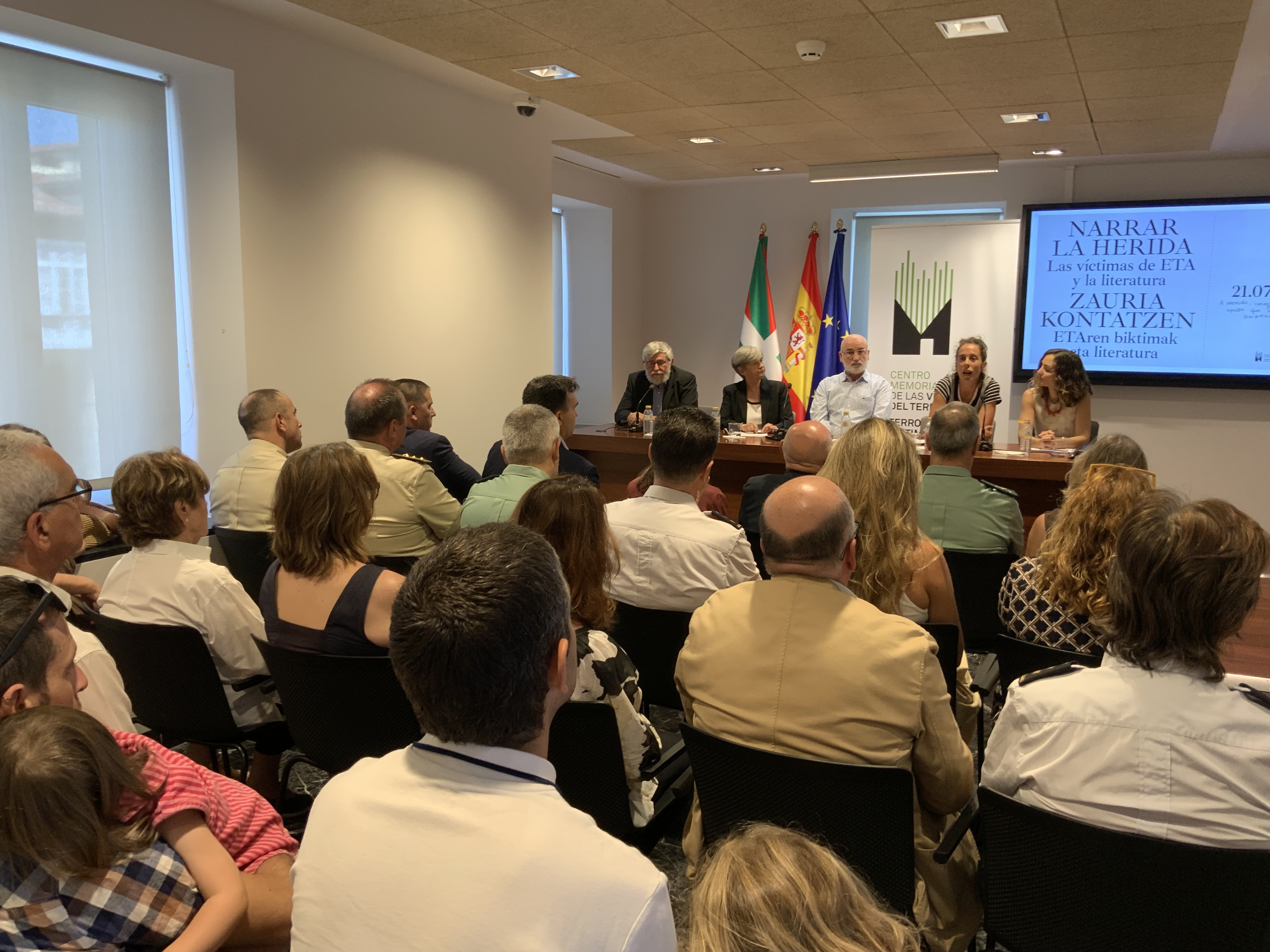 El Memorial Abre La Exposición “Narrar La Herida. Las Víctimas De ETA Y La Literatura” Hasta El 1 De Noviembre.