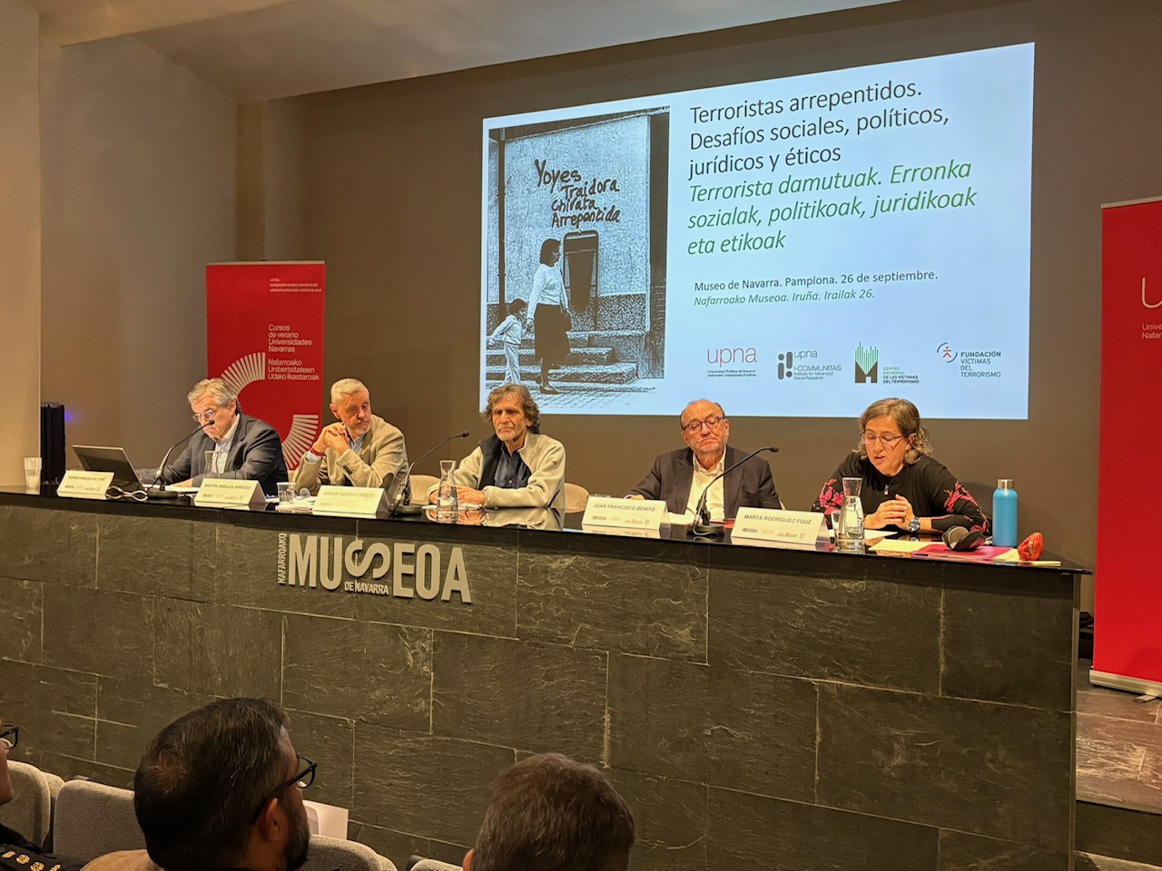 Curso De Verano “Desaparecidos Por Terrorismo” Con La FVT En La UPNA, El 11 De Septiembre